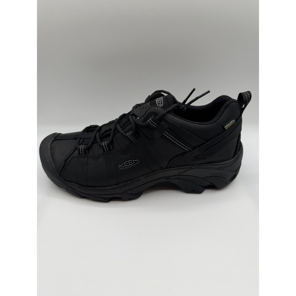 KEEN Men's Targhee II Waterproof Hiking Shoes,Men's 11 WIDE, EU 44.5 W,Black,NIB